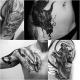 Sárkánytetoválások férfiaknak: válassz egyet magadnak Sárkányszem tetoválás vázlata