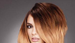Ombre for short hair: what it looks like and how to do it?