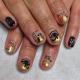 Hieroglyphs on nails Chinese painting on nails for beginners